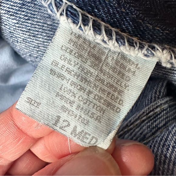 Women’s size 12 1980’s Vintage Lee Mom Jeans - Picture 7 of 7